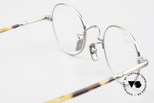 Lunor VA 108 Panto Brille Antik Gold, Größe: medium, Passend für Herren und Damen