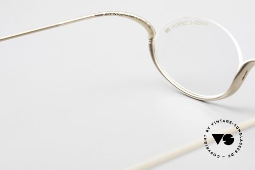 Porsche 5688 Flache Designer Faltbrille 90er, Größe: medium, Passend für Herren