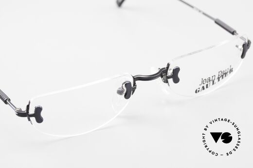 Jean Paul Gaultier 55-0174 Randlose JPG Designerbrille, Demos können beliebig ersetzt werden (optisch/Sonne), Passend für Herren und Damen