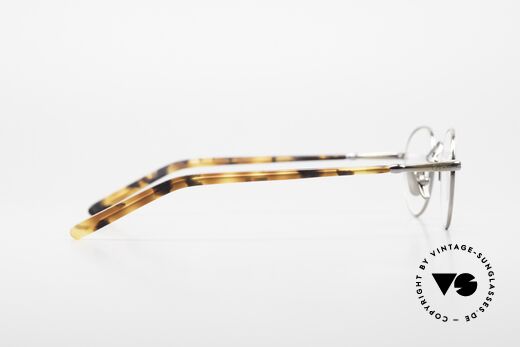 Lunor VA 107 Panto Stil Brille Antik Gold, ungetragen (wie alle unsere Lunor Brillenklassiker), Passend für Herren und Damen