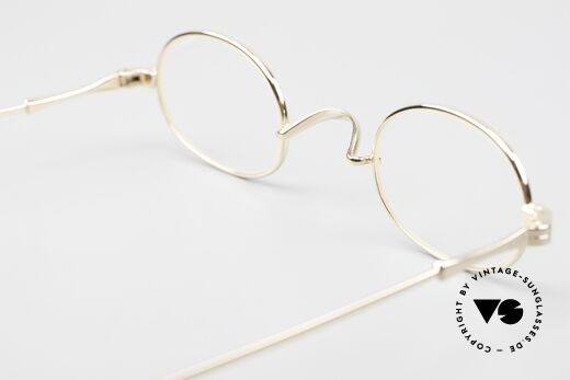 Lunor II 08 Kleine Ovale Brille Vergoldet, Größe: small, Passend für Herren und Damen Lunor II 08 Kleine Ovale Brille Vergoldet, Größe: small, Passend für Herren und Damen
