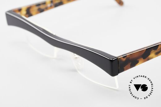 Design Maske Berlin Hamma Kunstvolle Vintage Brille 90er, die DEMO-Gläser sollten durch optische ersetzt werden, Passend für Herren