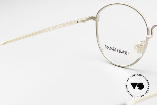 Giorgio Armani 174 Zeitlose Pantobrille 80er Jahre, KEINE Retromode, sondern ein altes Armani-Original, Passend für Herren und Damen
