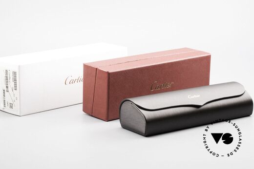 Cartier Titanium CT0164O Luxus Pantobrille Halb Randlos, Größe: medium, Passend für Herren und Damen