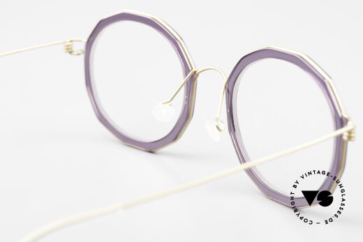 Lindberg Mette Air Titan Rim Edle Designerbrille für Damen, Fassung kann beliebig (optisch / Sonne) verglast werden, Passend für Damen