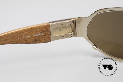 Chrome Hearts Shaft Luxus Herrenbrille Für Kenner, leicht verspiegelte Sonnengläser (100% UV prot.), Passend für Herren
