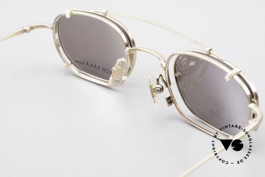 Koh Sakai KS9716 Damenbrille Oder Herrenbrille, ungetragen (wie alle unsere vintage Clip-On Brillen), Passend für Herren und Damen