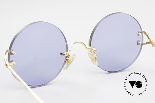 Cartier Madison Runde Luxus Sonnenbrille 90er, KEINE Retromode, sondern ein altes ORIGINAL!, Passend für Herren und Damen