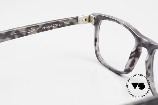 Lunor A6 250 Markante Herrenbrille Azetat, Größe: large, Passend für Herren