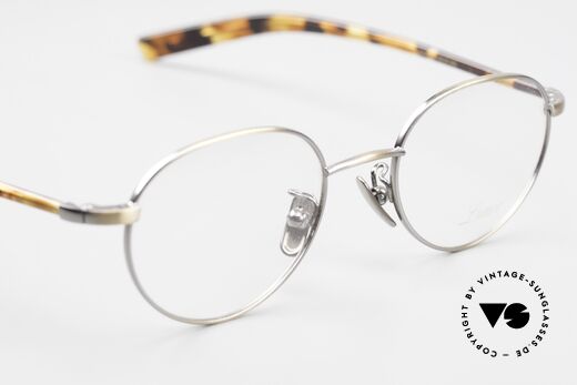 Lunor Club IV 521 AG Unisex Pantobrille Antik Gold, Lunor DEMOgläser sollten entsprechend ersetzt werden, Passend für Herren und Damen