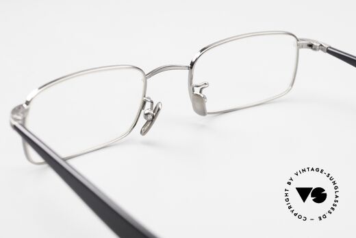 Lunor Cigar 533 AS Rare Brille Eckig Antik Silber, Größe: medium, Passend für Herren und Damen