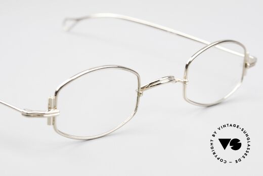Lunor X 03 Lunor Damenbrille Herrenbrille, die Front-Form wird als "liegende Tonne" bezeichnet, Passend für Herren und Damen