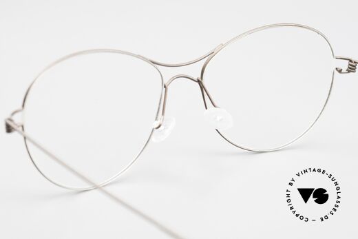 Lindberg Marlene Air Titan Rim Damenbrille Aus Titanium, eleganter Rahmen ohne Schrauben, Nieten oder Lötungen, Passend für Damen