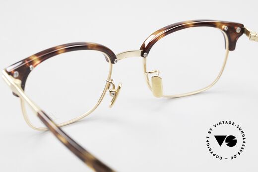 Lunor Combi 95 Kombi Titanbrille Vergoldet GP, die Qualitätsfassung  kann beliebig verglast werden, Passend für Herren und Damen
