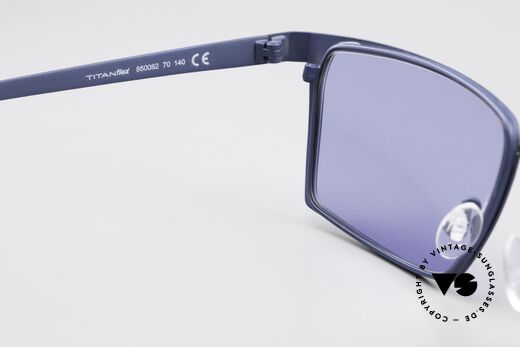 Eschenbach Titanflex 850082 Vintage Herren Sonnenbrille, ungetragenes Original wäre auch optisch verglasbar, Passend für Herren