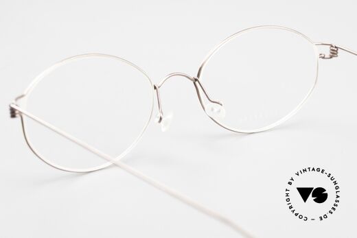 Lindberg Fila Air Titan Rim Ovale Titanium Brille Damen, eleganter Rahmen ohne Schrauben, Nieten oder Lötungen, Passend für Damen