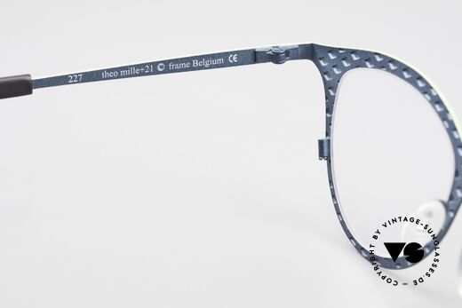 Theo Belgium Mille 21 Damenbrille L Designerbrille, 143mm breit = eher eine X-LARGE Größe für Damen, Passend für Damen