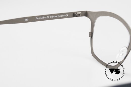 Theo Belgium Mille 62 Bienenwabe Rahmendesign, 143mm breit = eher eine LARGE Größe; UNISEX!, Passend für Herren und Damen