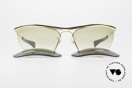 Ray Ban Olympian I DLX Easy Rider Brille Anfertigung, ein B&L-Rahmen mit neuen leichten Kunststoffgläsern, Passend für Herren