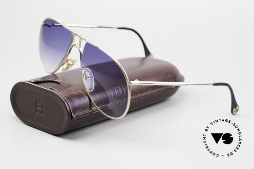 Aigner EA4 Luxus Aviator Sonnenbrille 80er, ungetragen (wie alle unsere seltenen Aigner Brillen), Passend für Herren