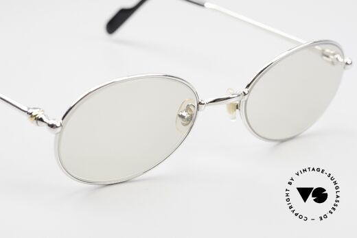 Cartier Saturne Brille Klein Oval Automatikglas, neue Automatikgläser verdunkeln bei Sonne automatisch, Passend für Herren und Damen