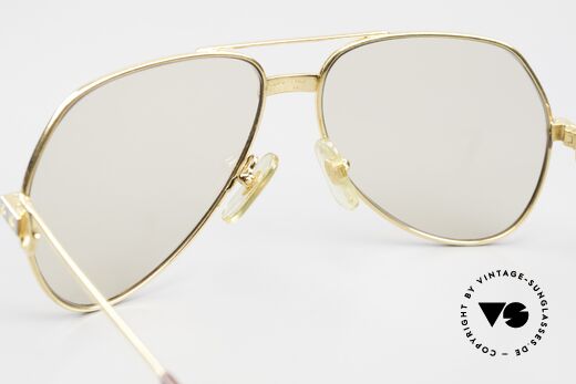 Cartier Vendome Santos - S 80er Sonnenbrille Automatikglas, KEINE Retrobrille, sondern ein altes vintage ORIGINAL, Passend für Herren und Damen