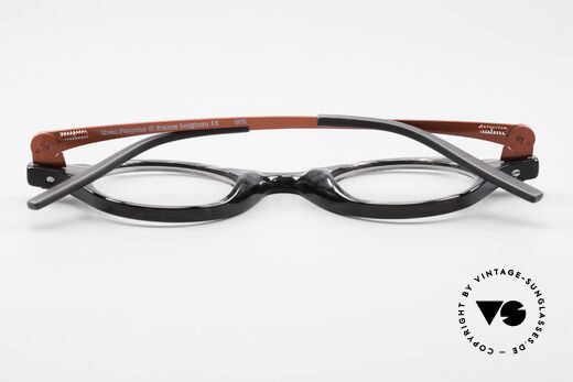 Theo Belgium Patatas Crazy Kunstbrille Designerbrille, das Modell kann natürlich beliebig verglast werden, Passend für Herren und Damen