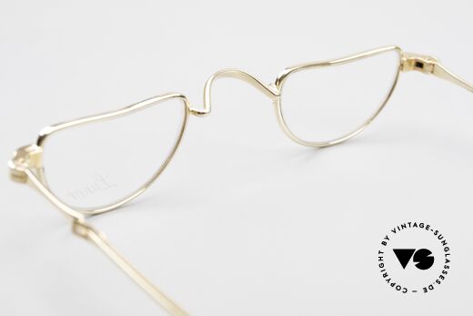 Lunor I 07 Telescopic Teleskopbrille BC Gold Platin, deutsches Traditionsunternehmen; made in Germany, Passend für Herren und Damen