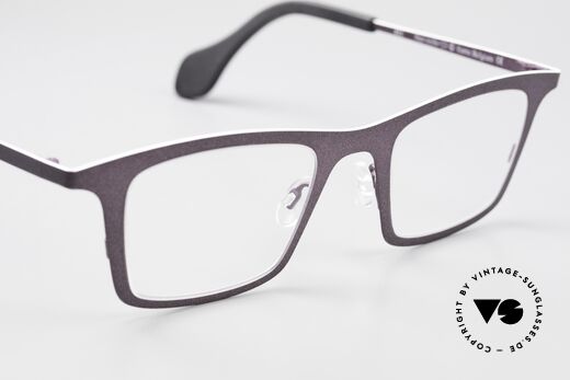 Theo Belgium Mille 23 Klassische Designerbrille Unisex, 140mm breit = Large Größe für Damen & Herren, Passend für Herren und Damen