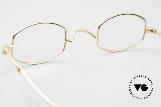 Lunor I 16 Telescopic Brillenklassiker Schiebebügel, die Front-Form wird als "liegende Tonne" bezeichnet, Passend für Herren und Damen