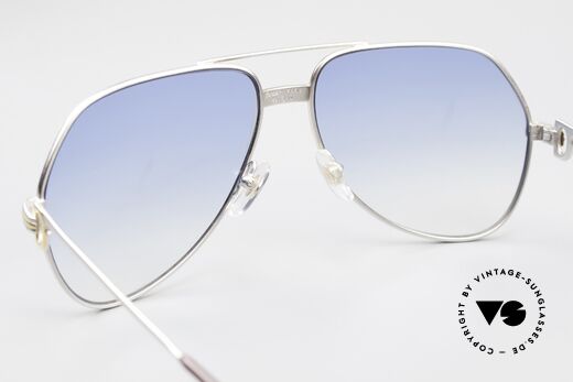 Cartier Vendome LC - M Edle Palladium Sonnenbrille, KEINE Retrobrille, sondern ein altes vintage ORIGINAL, Passend für Herren