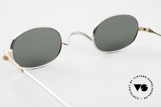 Lunor II 08 Kleine Ovale Sonnenbrille 90er, KLEINE OVALE Brille in Größe 40/25; 135; neuwertig, Passend für Herren und Damen