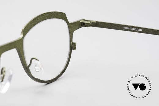 Theo Belgium Asscher Panto Designerbrille Titanium, Größe: medium, Passend für Herren und Damen Theo Belgium Asscher Panto Designerbrille Titanium, Größe: medium, Passend für Herren und Damen