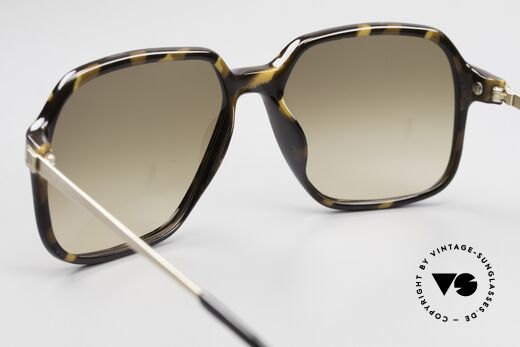 Dunhill 6108 Jay Z Hip Hop Sonnenbrille, interessante Farbe in "wurzelholz braun"; Gr. 57/14, Passend für Herren