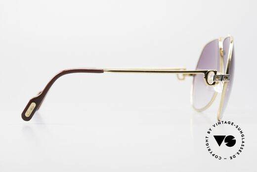 Cartier Vendome Santos - M James Bond Sonnenbrille 80er, KEIN RETRObrille, sondern ein 35 Jahres altes Original!, Passend für Herren und Damen Cartier Vendome Santos - M James Bond Sonnenbrille 80er, KEIN RETRObrille, sondern ein 35 Jahres altes Original!, Passend für Herren und Damen