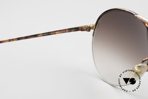 Porsche 5627 Damen & Herren Sonnenbrille, Sonnengläser in braun-Verlauf mit 100% UV Schutz, Passend für Herren und Damen