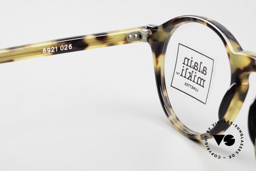 Alain Mikli 6921 / 026 Kleine Panto Brille Schildpatt, KEINE Retromode, sondern ein altes Mikli-Original, Passend für Herren und Damen