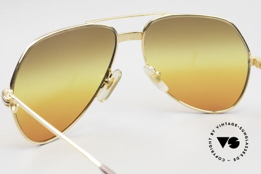 Cartier Vendome LC - S 80er Sonnenbrille Tricolored, KEINE Retrobrille, sondern ein altes vintage ORIGINAL, Passend für Herren und Damen