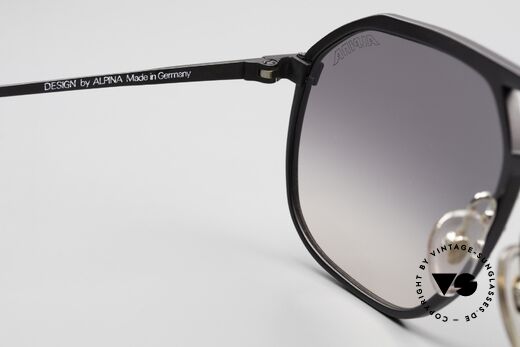 Alpina M1/7 Echt Vintage No Retrobrille, KEINE RETRO-Sonnenbrille; eine kostbare alte Rarität, Passend für Herren