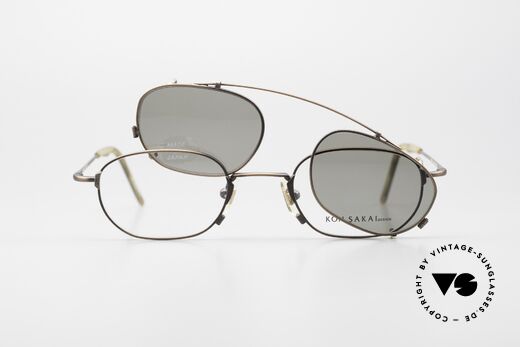 Koh Sakai KS9716 Titanbrille Für Damen & Herren, ungetragen (wie alle unsere vintage Titanium-Brillen), Passend für Herren und Damen