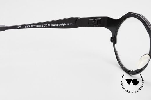 Theo Belgium Eye-Witness UC Designerbrille Damen & Herren, KEINE RETRObrille, sondern ein ca. 10 Jahre altes Unikat, Passend für Herren und Damen