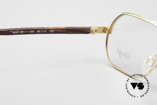 Davidoff 301 Edle Herrenbrille 1990er, KEINE Retrobrille, sondern ein kostbares ORIGINAL, Passend für Herren
