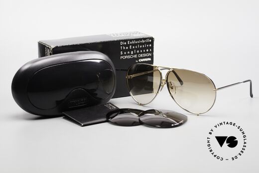Porsche 5621 80er Pilotenbrille Verspiegelt, KEINE Retro-Sonnenbrille; sondern das alte Original, Passend für Herren