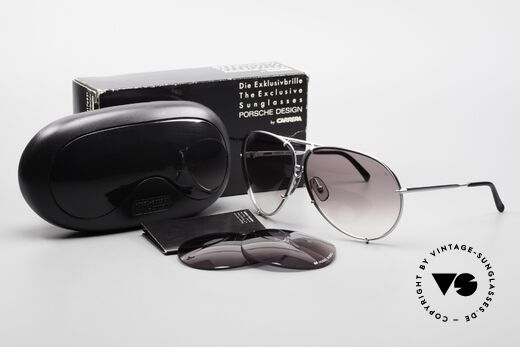 Porsche 5621 Ultra Seltene Titanium Version, KEINE Retro-Sonnenbrille; sondern das alte Original, Passend für Herren