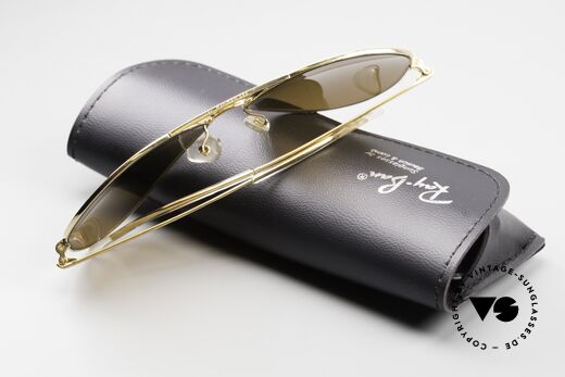 Ray Ban Large Metal II Alte B&L USA Sonnenbrille, ungetragen (wie alle unsere vintage 80er Brillen), Passend für Herren