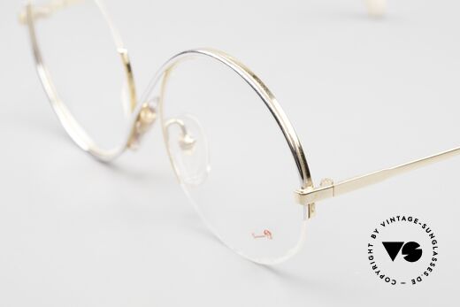 Casanova FC9 Kunstvolle Vintage Brille 80er, Demogläser sollten durch optische ersetzt werden!, Passend für Damen