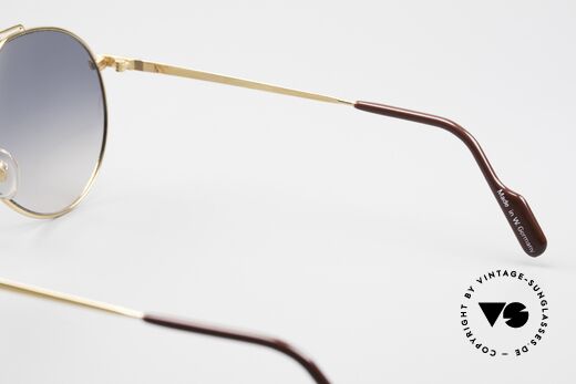 Alpina M52 Rare 80er Sonnenbrille Aviator, die Fassung könnte auch optisch verglast werden, Passend für Herren