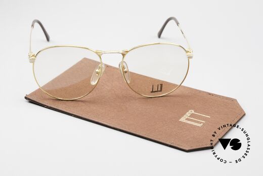 Dunhill 6065 Brille Von 1988 in 55m Size, ein echtes 80er Original mit Dunhill Demogläsern, Passend für Herren