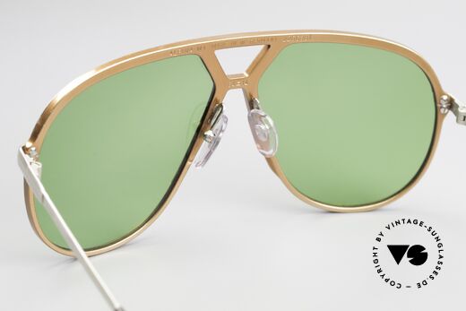 Alpina M1 80er Brille Glas Apfelgrün, KEINE RETROBRILLE; ein 35 Jahre altes Original, Passend für Herren