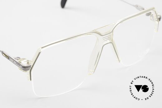 Cazal 626 Herren Vintage Brille 80er, DEMOgläser können durch optische ersetzt werden, Passend für Herren
